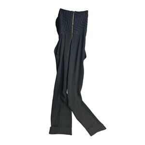 Roland Mouret Black Jumpsuit - Size 4 - MINT